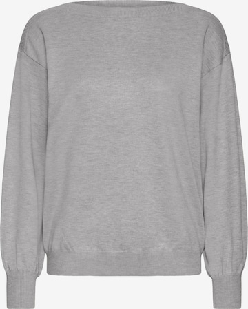 ICHI Svetr 'IHLULS' – šedá: přední strana
