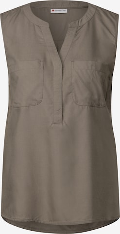 STREET ONE Blouse in Brown: front