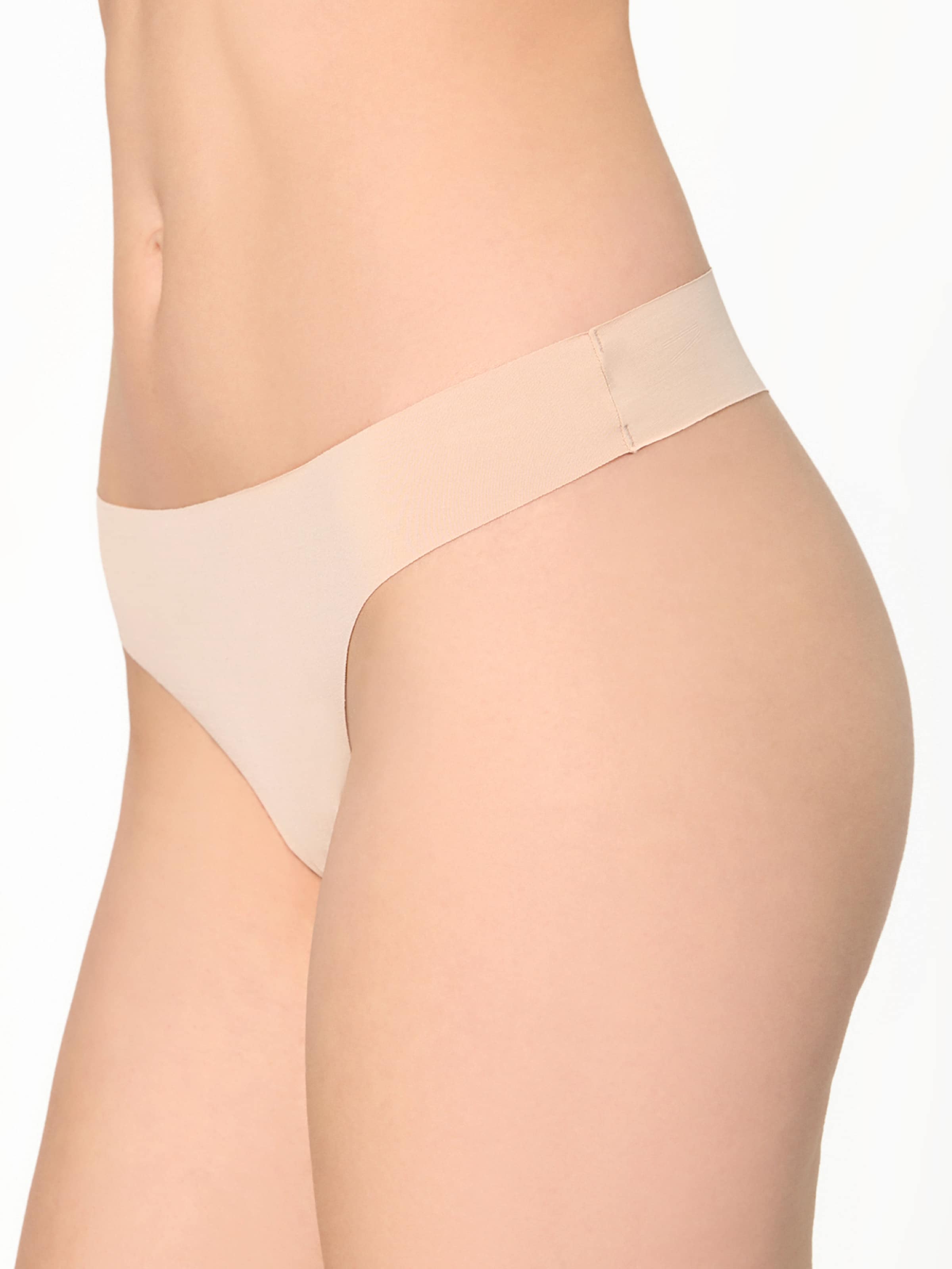 String ' Invisible Seamless ' Nur Die en beige