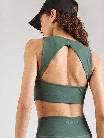 Girlfriend Collective Bralette Sports Bra 'Natalie' in Green