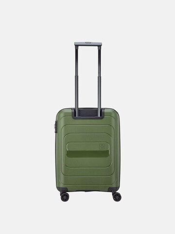 MODO by Roncato Wózek 'RONCATO TROLLEY CABINA 4R 55/20CM NOXA Valigie e Trolley' w kolorze zielony