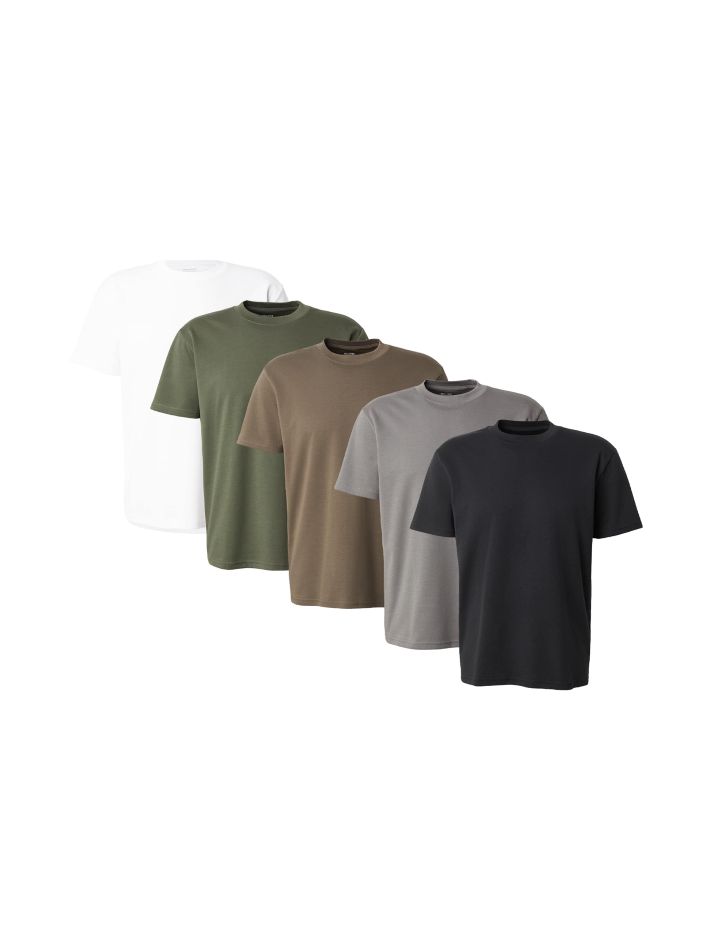 HOLLISTER Shirt 'EVERYDAY' in Brown: front