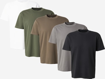 HOLLISTER T-Shirt 'EVERYDAY' in Braun: Vorderseite