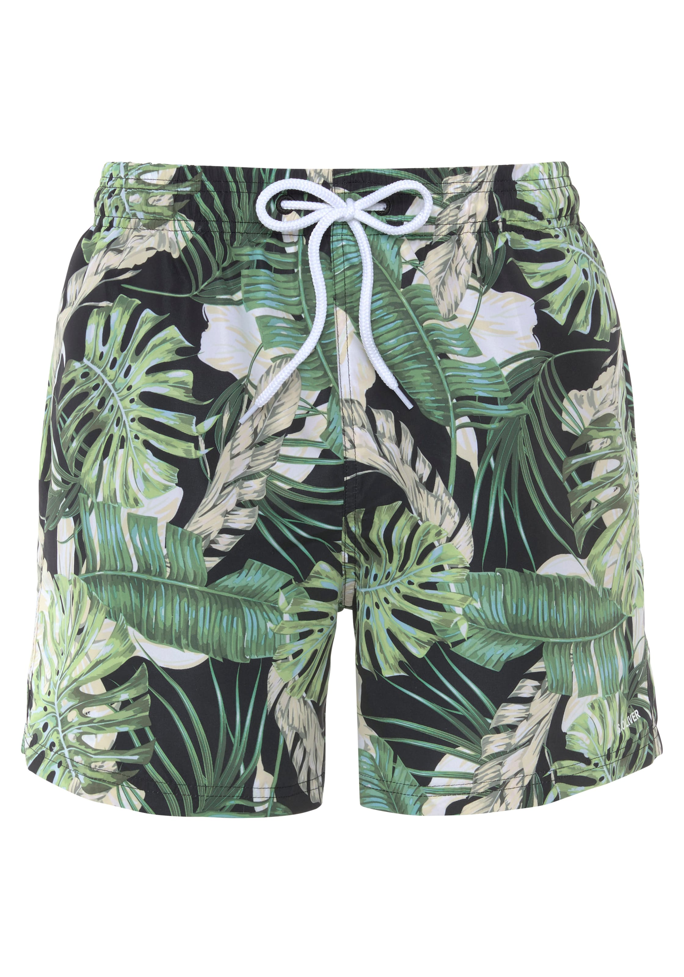 s.Oliver Σορτσάκι-μαγιό σε πράσινο: μπροστά