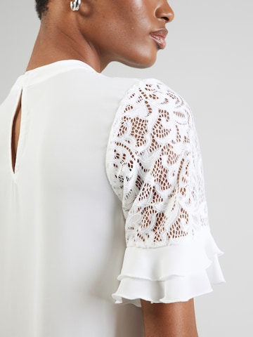VILA Μπλούζα 'VISHIMMER' σε λευκό