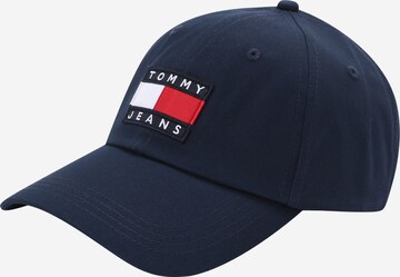 Tommy Jeans Kšiltovka – modrá: přední strana