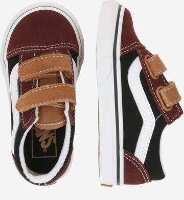 VANS Sneakers 'Old Skool V' in Brown