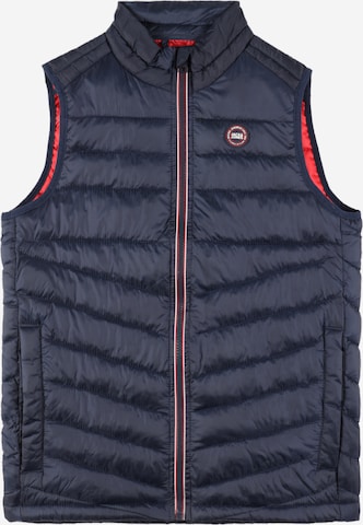 Gilet 'HERO' Jack & Jones Junior en bleu : devant