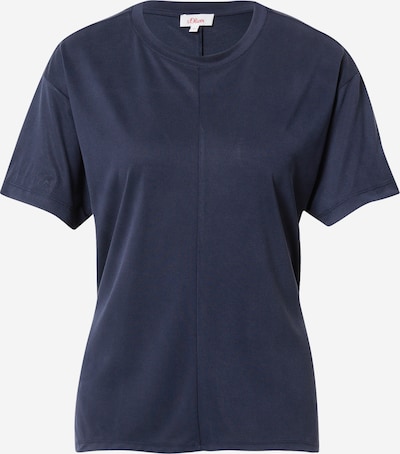 s.Oliver T-shirt en bleu marine, Vue avec produit