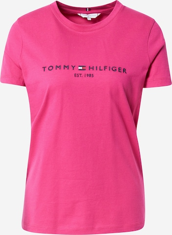 TOMMY HILFIGER Tričko – pink: přední strana