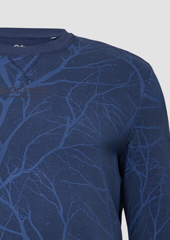 s.Oliver Sweatshirt in Blauw