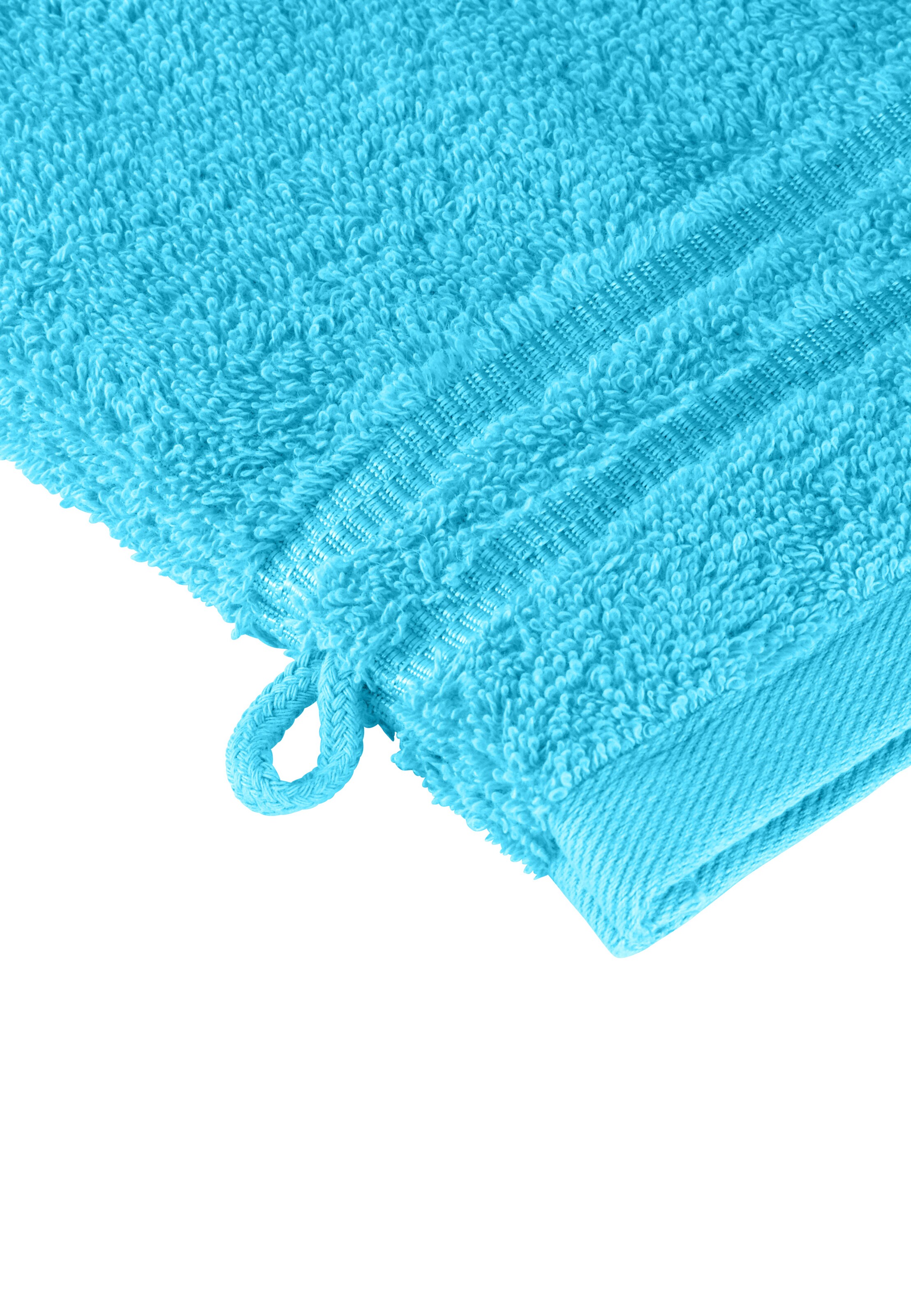 SCHIESSER Towel 'Milano' in Blue