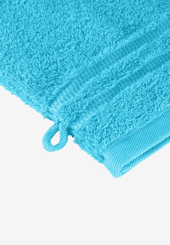 SCHIESSER Washcloth 'Milano' in Blue