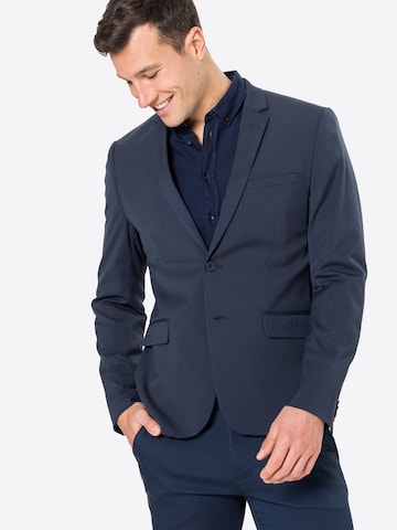 Casual Friday - regular Chaqueta tipo saco para negocios 'Bernd' en azul: frente