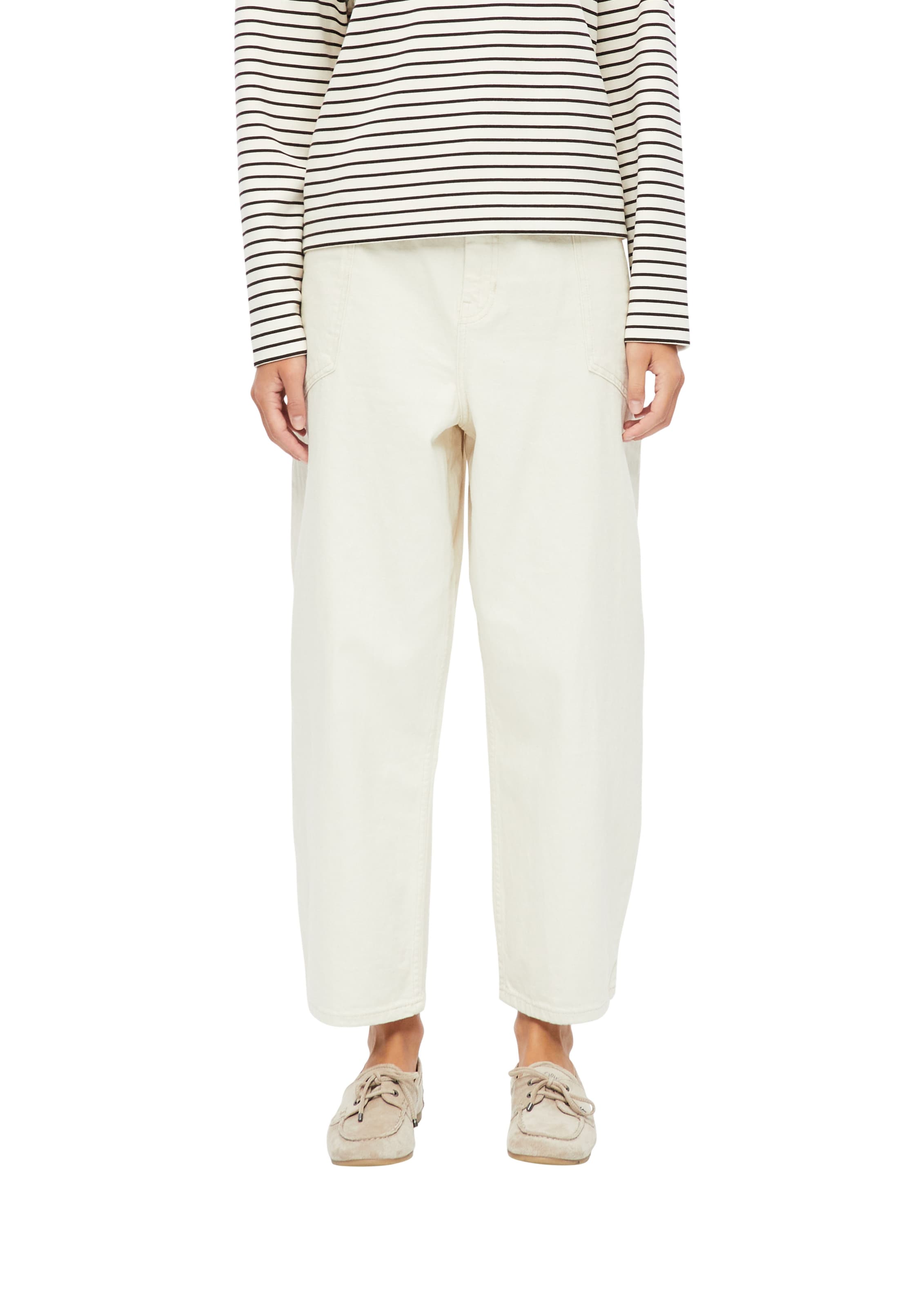 s.Oliver Vat Jeans in Beige: voorkant
