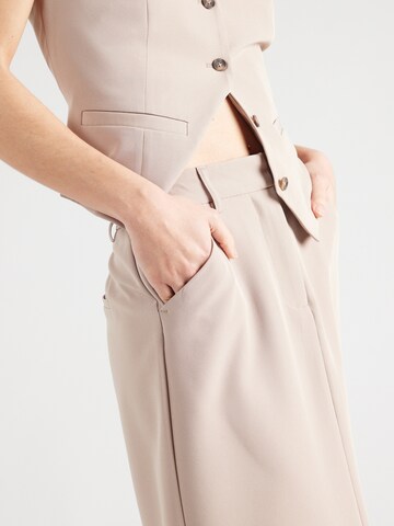 PIECES Skirt 'BOZZY' in Beige