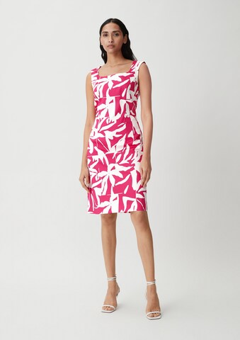 COMMA Summer Dress in Pink: front