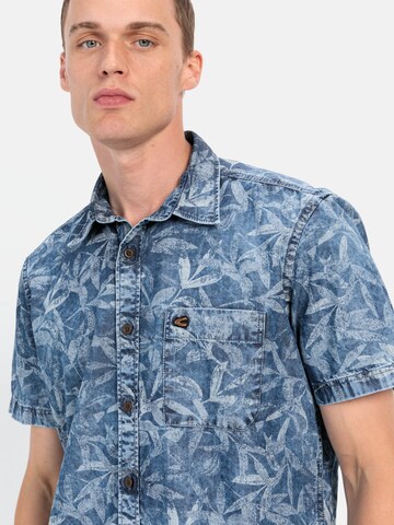 CAMEL ACTIVE Regular fit Button Up Shirt in Blue