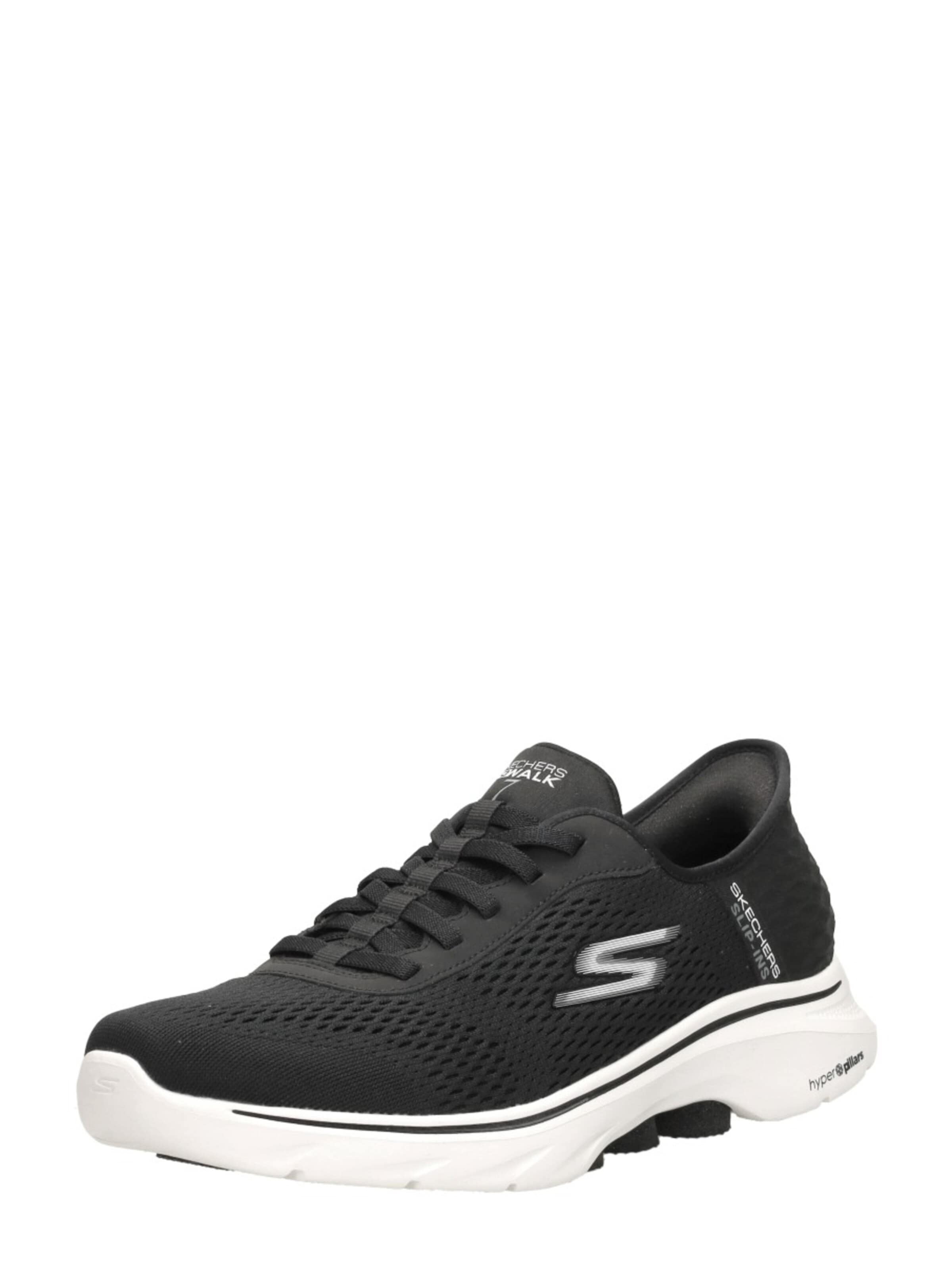 Baskets basses 'Go Walk 7 - Free Hand 2' SKECHERS en noir