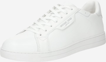 Michael Kors - Zapatillas deportivas bajas 'KEATING' en blanco: frente