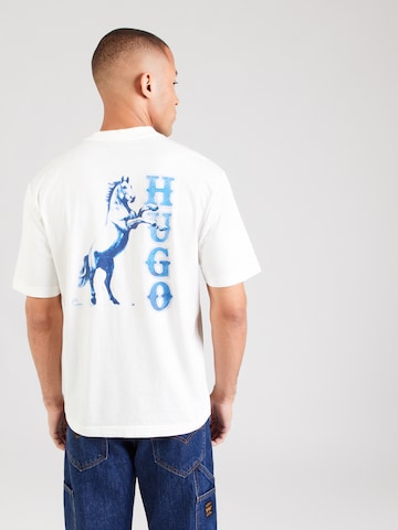HUGO Shirt in White: front