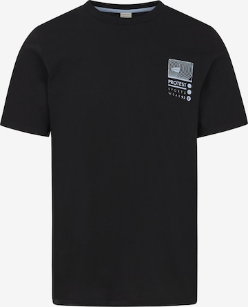 PROTEST Shirt 'PRTKeidi' in Schwarz: Vorderseite