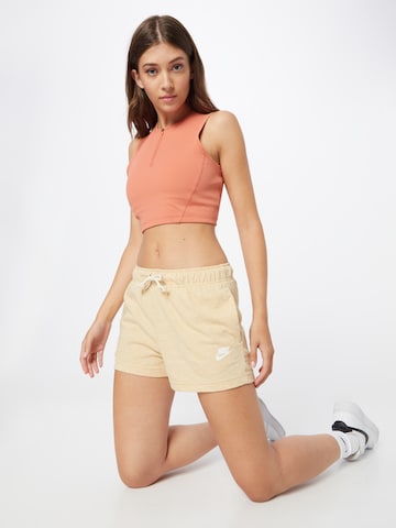 Nike Sportswear Regular Shorts in Beige