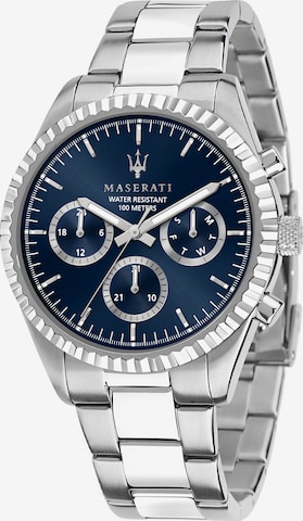 Maserati Analog Watch 'Competizione' in Grey: front