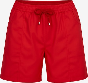 Shorts de bain C&City en rouge : devant