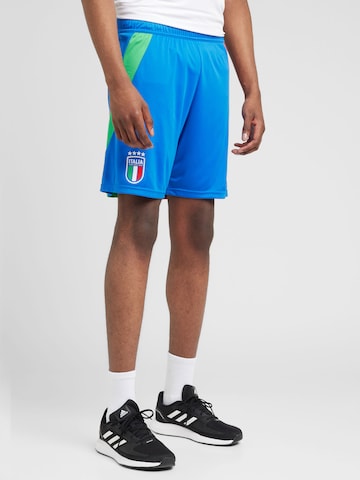 Regular Pantalon de sport 'Italy 24' ADIDAS PERFORMANCE en bleu : devant