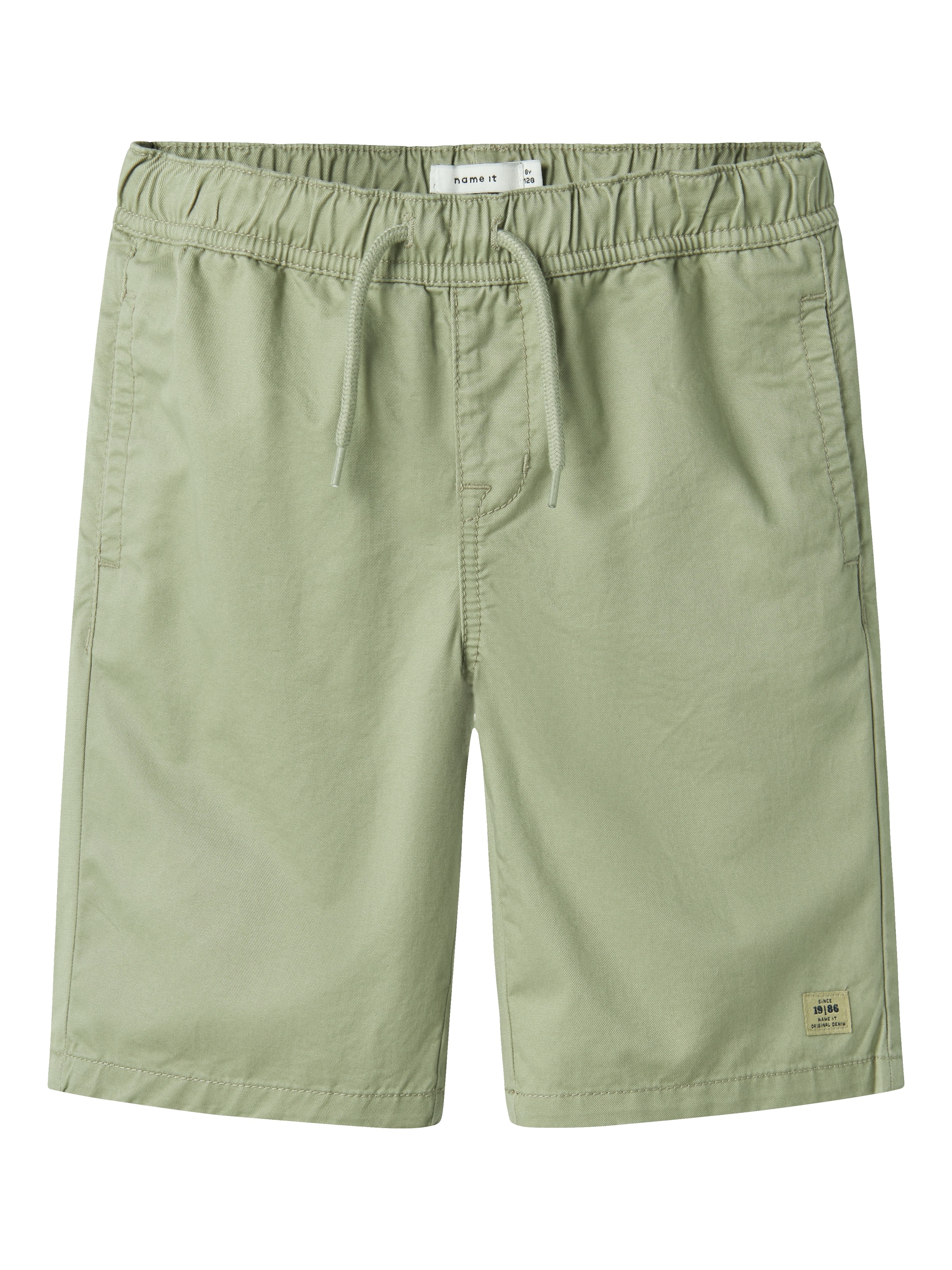 Regular Pantalon 'NKMRyan' NAME IT en vert : devant