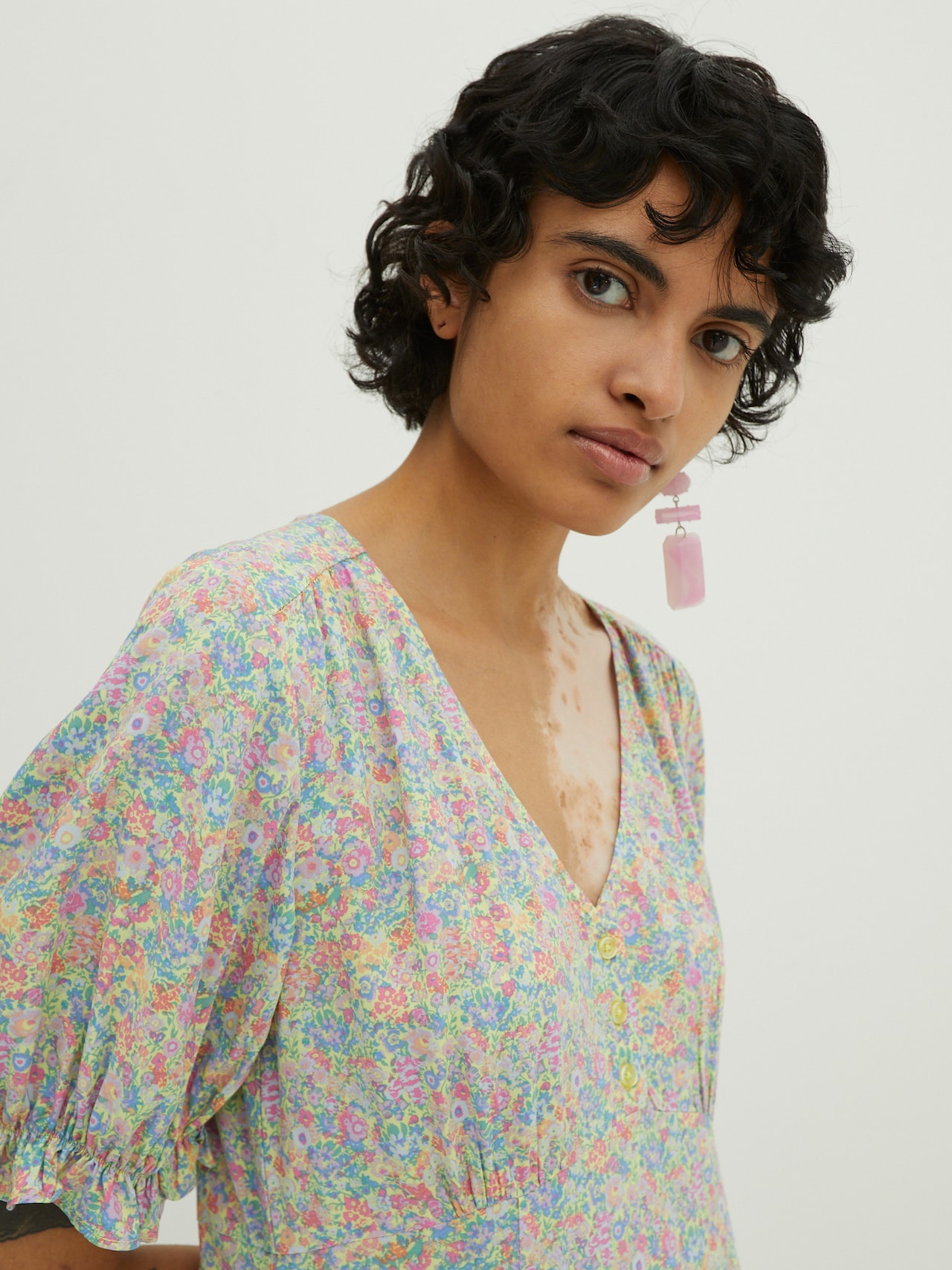 EDITED Producten Jurk 'Raina' Gemengde kleuren