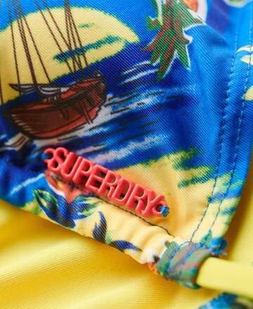 Superdry Triangel Bikinitop in Blauw