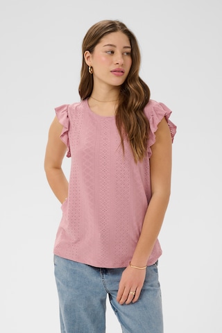 Cream Blouse 'CRMianna' in Lila: voorkant