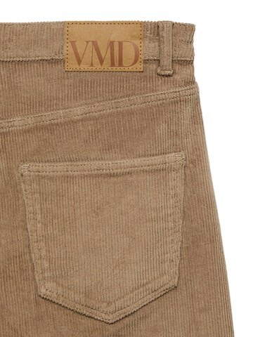 VERO MODA Baggy Broek 'Tessa' in Bruin: voorkant