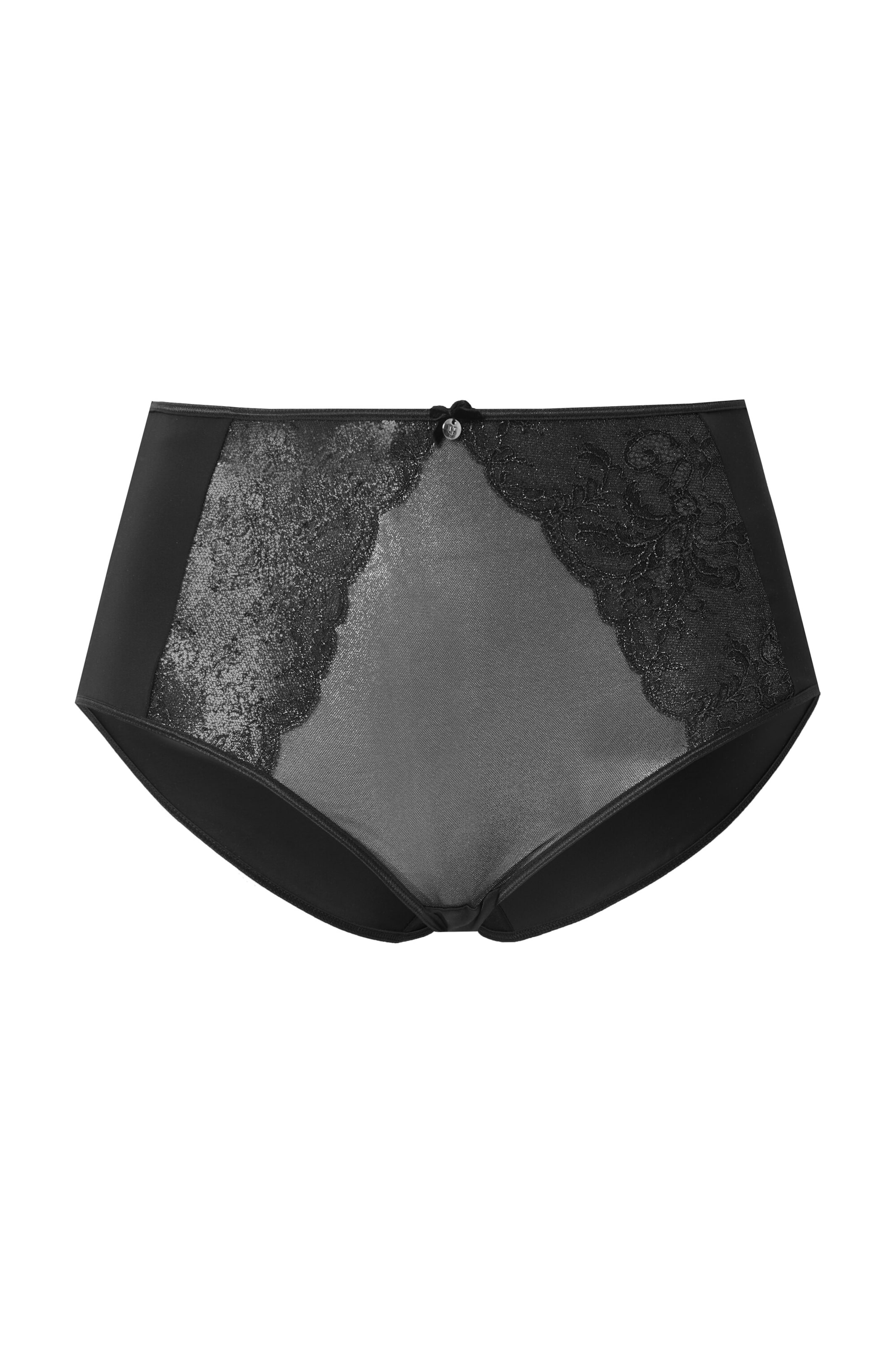 Ulla Popken Slip in Schwarz: Vorderseite
