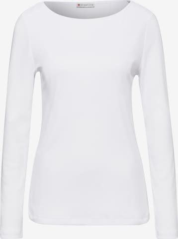 STREET ONE Shirt in White: front
