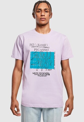 Merchcode Shirt 'APOH - Picasso Three Dancers' in Lila: voorkant