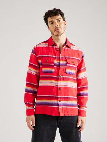 SCOTCH & SODA - Regular Fit Camisa em vermelho: frente