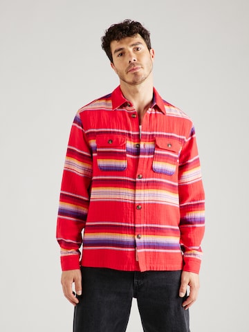 SCOTCH & SODA Regular fit Overhemd in Rood: voorkant