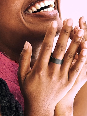 Techmade Ring 'Smart Ring Moon Niah 7' in Black