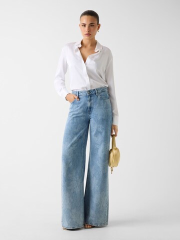 GUESS Wide leg Jeans 'Bellagio' in Blue