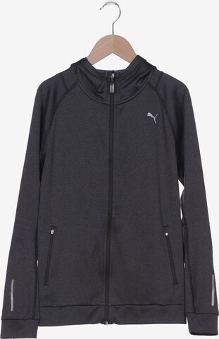 PUMA Kapuzenpullover M in Grau: predná strana