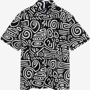 juoda Next Standartinis modelis Marškiniai: priekis