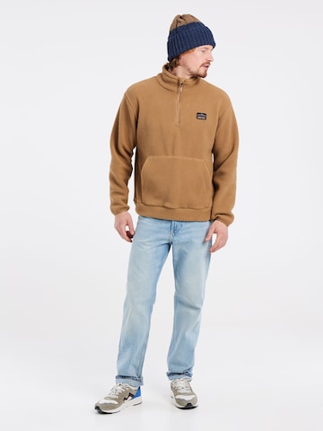 PROTEST Sportsweatshirt 'PRTPORIS' in Braun