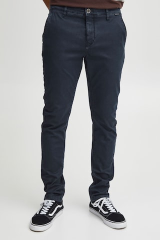 INDICODE JEANS Regular Chino Pants 'Lucas' in Blue: front