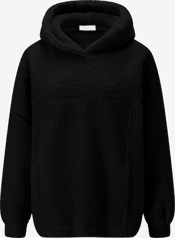 SASSYCLASSY Oversized Sweater in Black: front