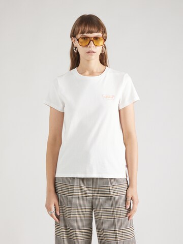 LEVI'S ® Shirt 'The Perfect Tee' in Weiß: predná strana