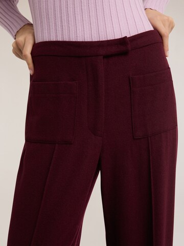 Wide Leg Pantalon MOTIVI en rouge