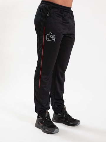 Loosefit Pantaloni sportivi 'Broxton' di Gorilla Wear in nero